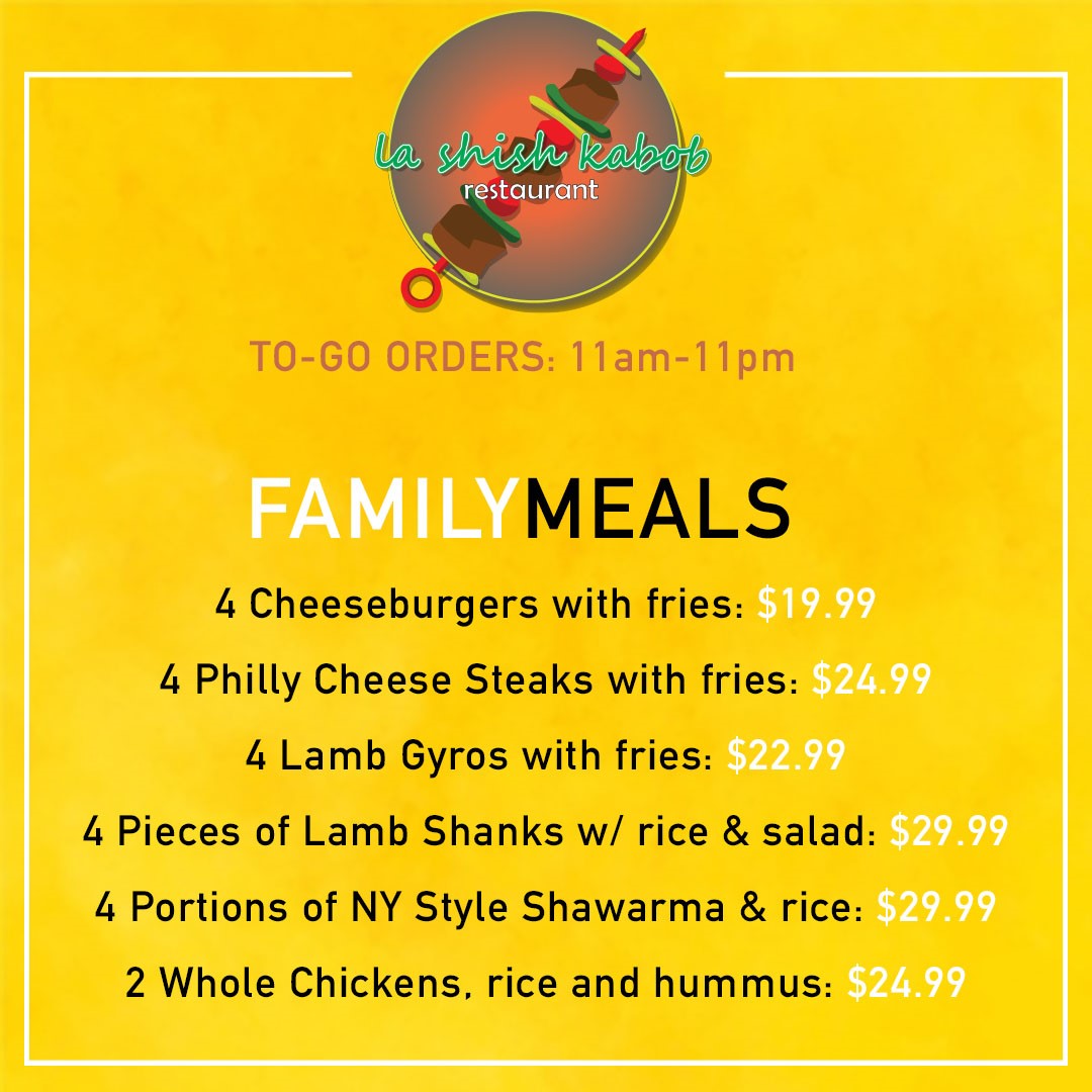 To-Go Family Meals